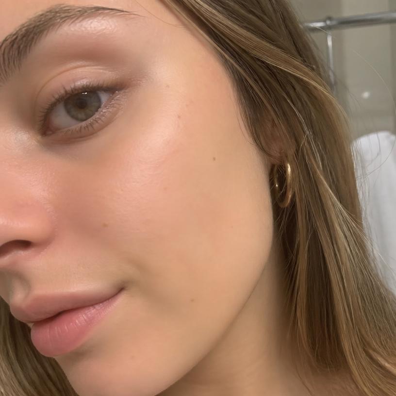Rami, švytinti veido oda po RASA filtro